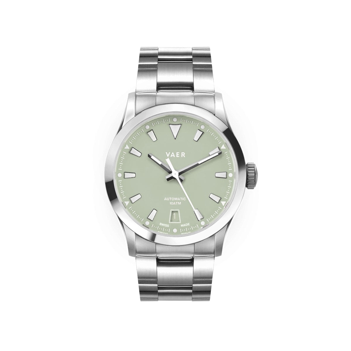 A7 Atlas Olive - Swiss Made Auto 36mm