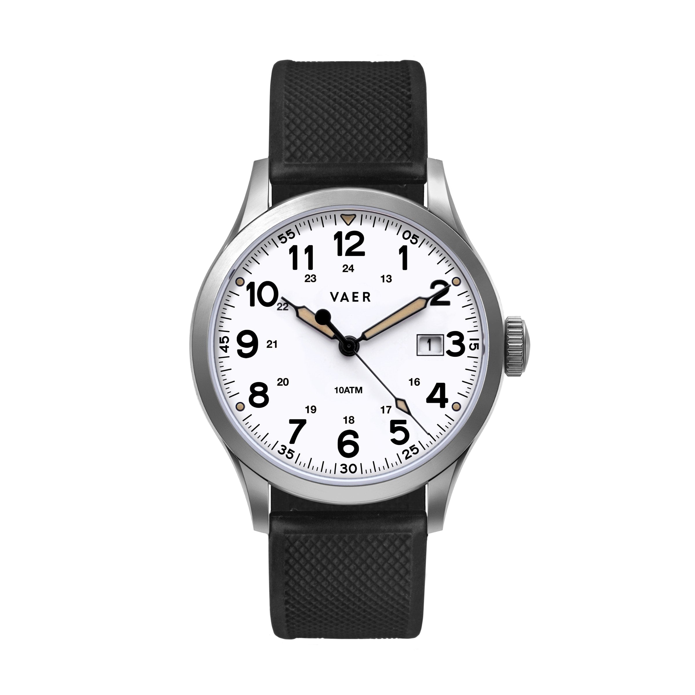 S5 Calendar Field White - 40mm Quartz